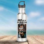 Bouteille D'eau Papa Life est la meilleure vie 2 Photos Père<br><div class="desc">Papa Life est la Best Life 2 Photos Père bouteille d'eau en acier. Cette bouteille d'eau est le cadeau parfait pour tout papa qui sait qu'être père est la meilleure chose qui lui soit arrivée. Le design comporte la citation "La vie papa est la meilleure vie" en lettres en gras...</div>