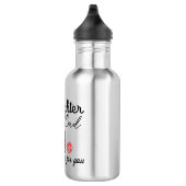 Bouteille D'eau Papa pompier | Cadeaux de Fête des pères (Droite)