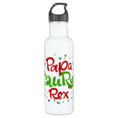 Bouteille D'eau Papa Saurus Rex Graphic (Devant)