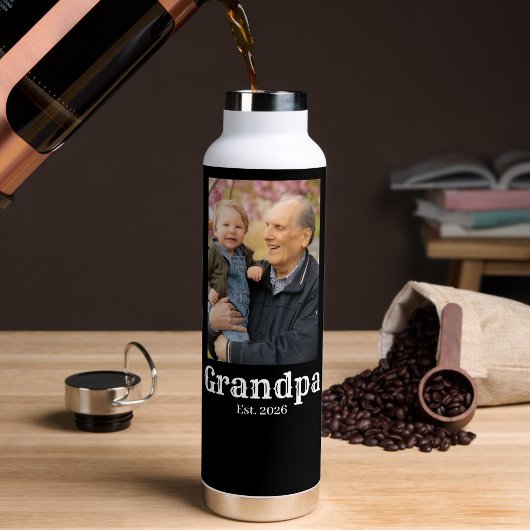 Bouteille D'eau Papi a établi cout. année