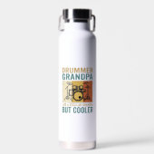 Bouteille D'eau Papi Batteur Comme un Papi Normal Mais Plus Cool (Avant)