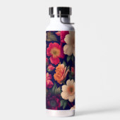 Bouteille D'eau Papier peint à motifs floraux (Gauche)