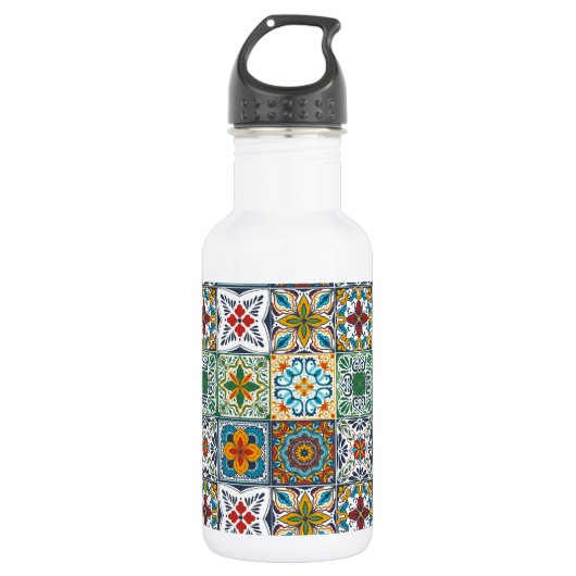 Bouteille D'eau Papiers peints crédences/Tuiles inspirées de Talav (Devant)