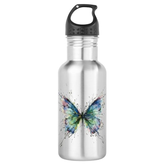 Bouteille D'eau Papillon (Devant)