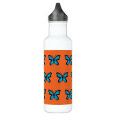 Bouteille D'eau Papillon bleu (Gauche)