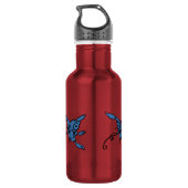 Bouteille D'eau Papillon bleu (Dos)