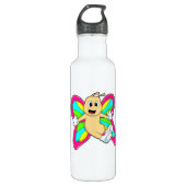 Bouteille D'eau Papillon coloré (Devant)