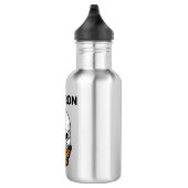 Bouteille D'eau Papillon crâne et monarque personnalisé (Droite)