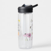 Bouteille D'eau Papillon et fleurs (Gauche)