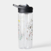 Bouteille D'eau Papillon et fleurs (Droite)