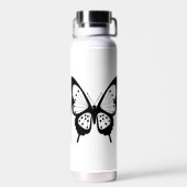 Bouteille D'eau Papillon noir (Arrière)