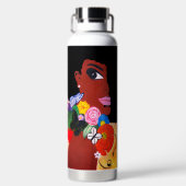 Bouteille D'eau Papillon noir - (Plage)