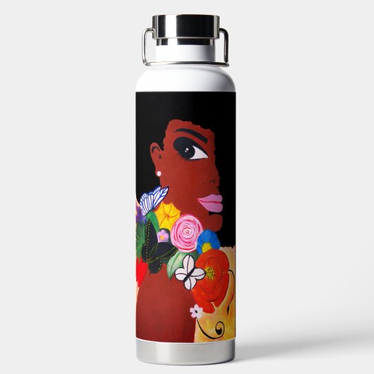 Bouteille D'eau Papillon noir - (Plage)