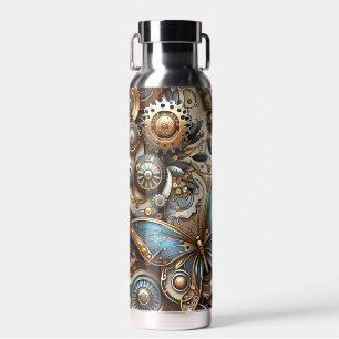 Bouteille D'eau Papillons à vapeur vintages