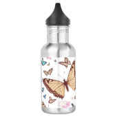 Bouteille D'eau Papillons mignons (Gauche)