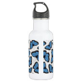 Bouteille D'eau Papillons morpho bleu (Dos)
