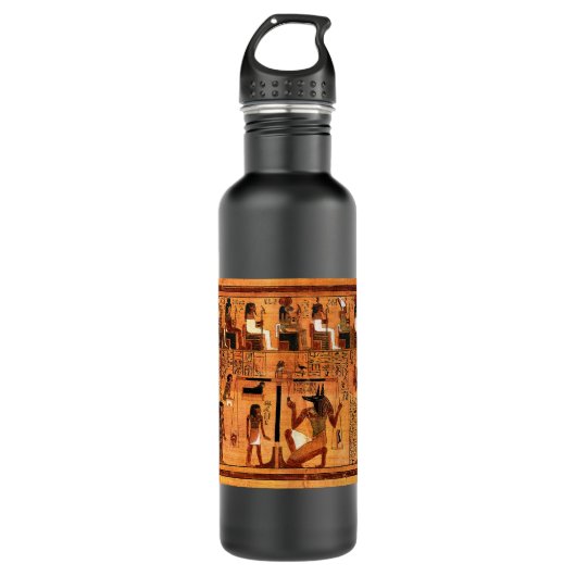 Bouteille D'eau Papyrus royal égyptien (Devant)