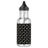 Bouteille D'eau pâquerette noire (Droite)