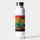 Bouteille D'eau Paradis océanique d'été (Gauche)