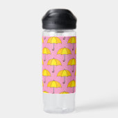 Bouteille D'eau Parapluie Jaune (Arrière)