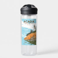 Parc national Acadia Maine Bar Harbour Vintage
