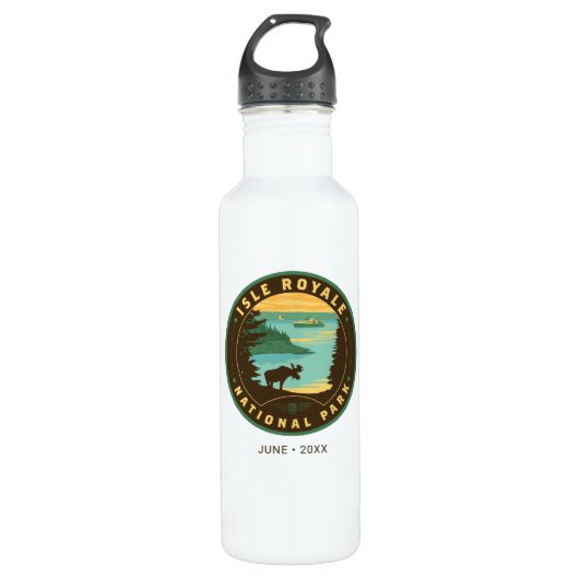Bouteille D'eau Parc national de l'Isle Royale (Devant)