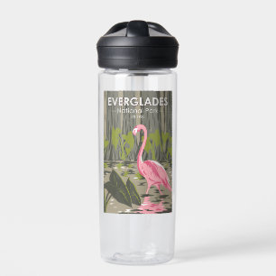 Bouteille D'eau Parc national des Everglades Floride Flamant rose 
