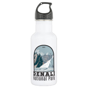 Bouteille D'eau Parc national du Denali Alaska Mont Hunter Vintage