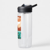 Bouteille D'eau Parc national du Glacier Montana Vintage (Gauche)