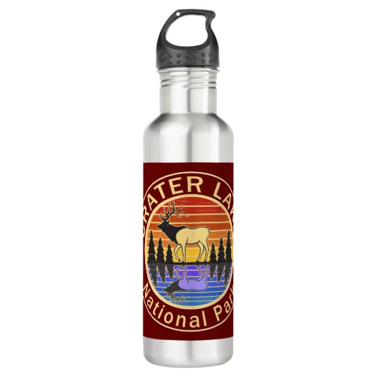 Bouteille D'eau Parc national du lac Crater Elk (Devant)