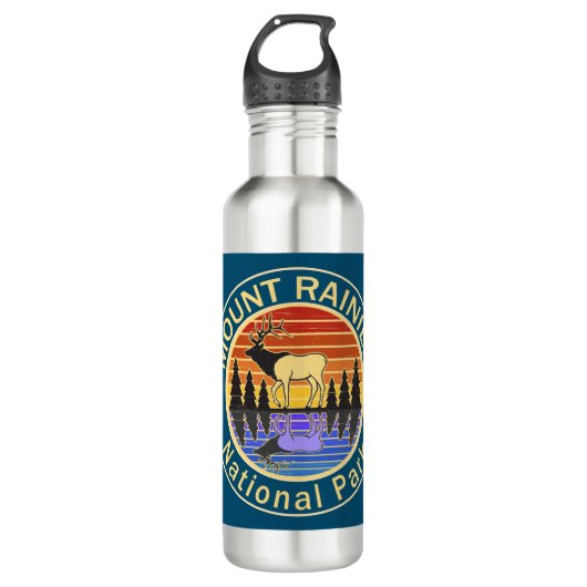 Bouteille D'eau Parc national du Mont-Rainier Elk (Devant)