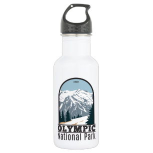Bouteille D'eau Parc national olympique Washington Vintage