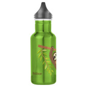 Bouteille D'eau Parcours de découpe de texte personnalisé (Gauche)