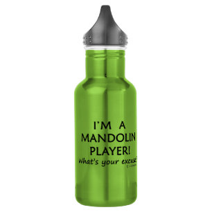 Bouteille D'eau Pardon du lecteur Mandolin