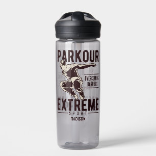 Bouteille D'eau PARKOUR nom personnalisé