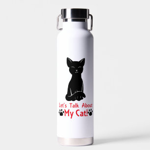 Bouteille D'eau Parlons de mon chat