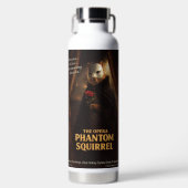 Bouteille D'eau Parodie de l'Opéra Fantôme Écureuil (Avant)