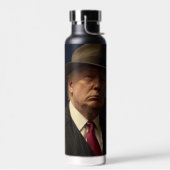 Bouteille D'eau Parrain de l'Amérique Don J. Trump (Gauche)