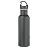 Bouteille D'eau Parrot floral rouge Macaw Tropical Bird (Dos)