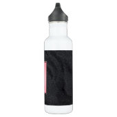 Bouteille D'eau Parties scintillant de sable noir (Droite)