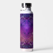 Bouteille D'eau Parties scintillant en métal brossé violet irisé m (Plage)
