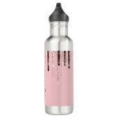 Bouteille D'eau Parties scintillant rose vif Fille Épersion Nom pe (Droite)