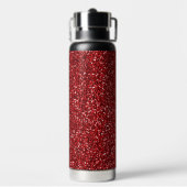 Bouteille D'eau Parties scintillant rouge (Arrière)