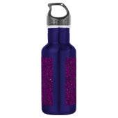 Bouteille D'eau Parties scintillant violet Sequin Disco 32. oz. (Dos)