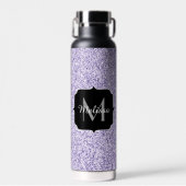 Bouteille D'eau Parties scintillant violet ultra violet brillant M (Avant)