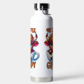 Bouteille D'eau Pas de café beaucoup grincheux (Droite)