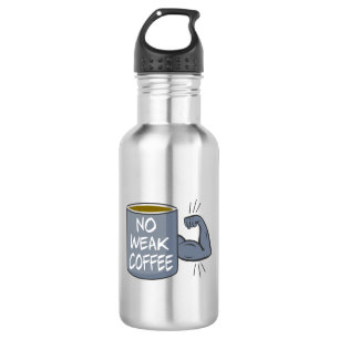 Bouteille D'eau Pas de café faible