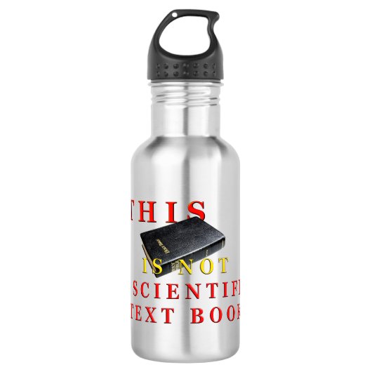 Bouteille D'eau Pas la science (Devant)