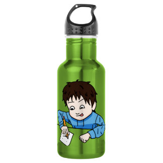Bouteille D'eau Passion pour le dessin