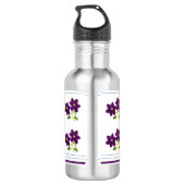 Bouteille D'eau Passion violette (Collection Bridget) (Dos)